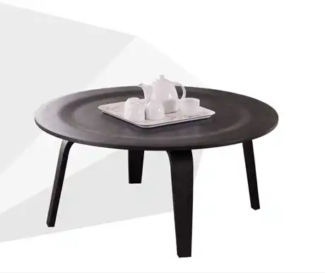 Coffee Table Living Room Furniture Home Furniture Solid Wood Round Ted Table High End Desk Side Table Minimalist New 88 88 40 Cm Aliexpress