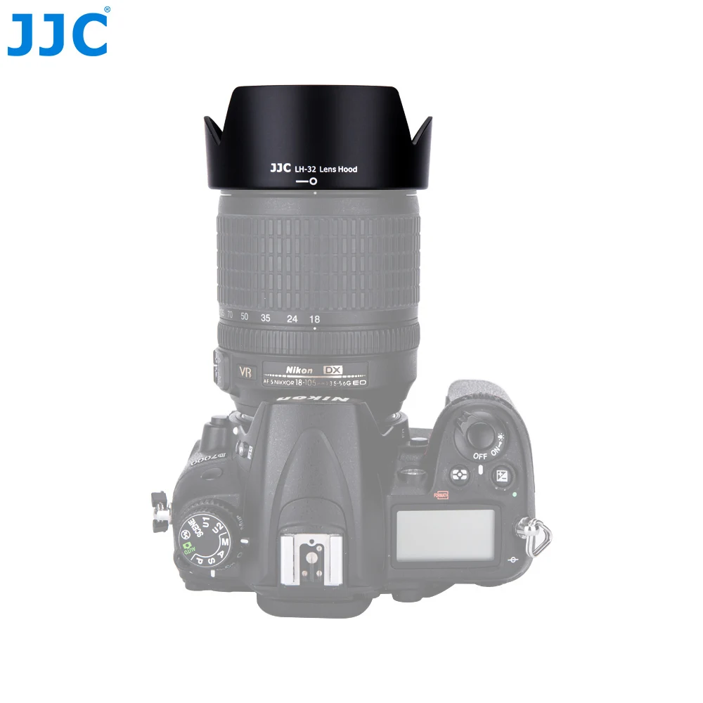 JJC камера байонет Цветок бленда объектива для NIKON AF-S DX NIKKOR 18-105 мм/18-140 мм f/3,5-5,6G ED VR заменяет HB-32