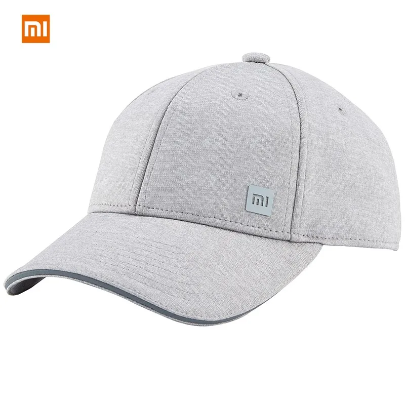 

original Xiaomi mi Baseball Cap 3 Colors Unisex hat Popular Design Sweat Absorption Reflective Snapback Hip Hop For Men Women
