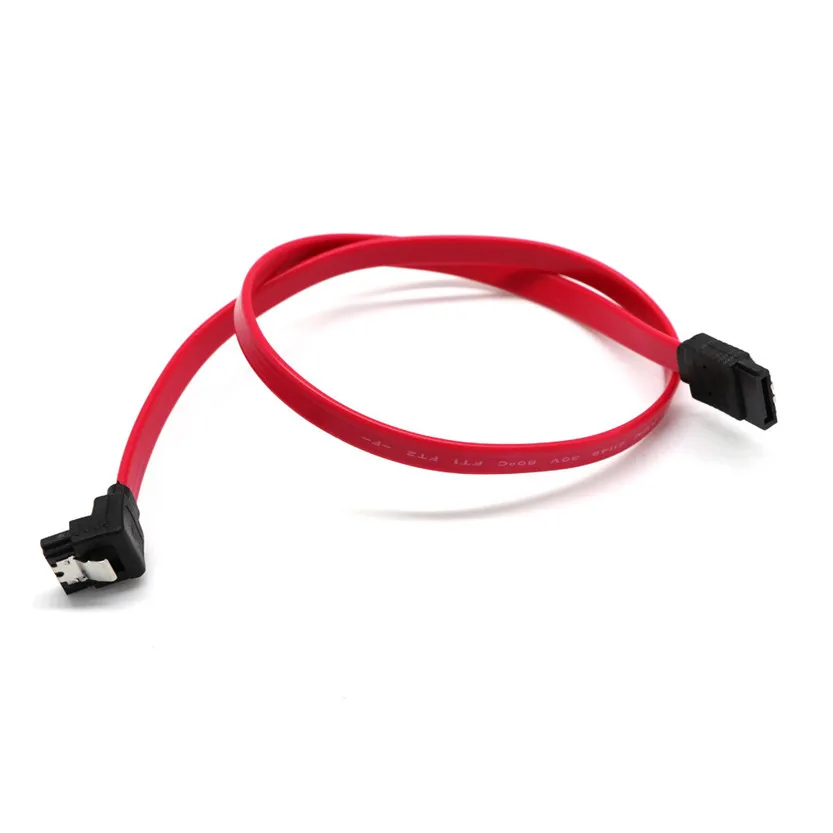 

15cm Right Angle SATA Cable Serial ATA Data Lead Locking Latching S-RA 0.5m JUL10 25