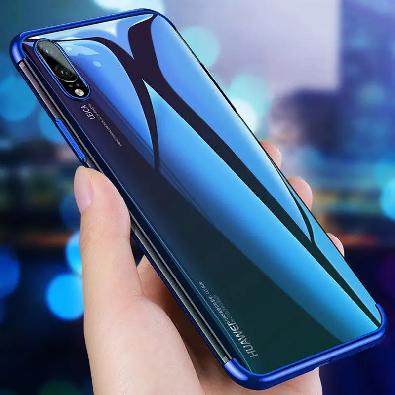 Покрытие анти-шок Мягкий силиконовый чехол для huawei Nova 2i 2S 3 3i 3e P10 плюс P20 Pro P9 P8 Lite Y5 Y6 Y7 Prime Y9