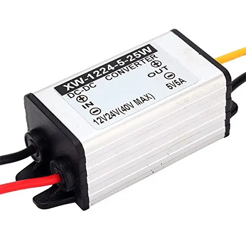 

Car Power Converter With Short Circuit Protection DC12-24V To 5V 5A 25W