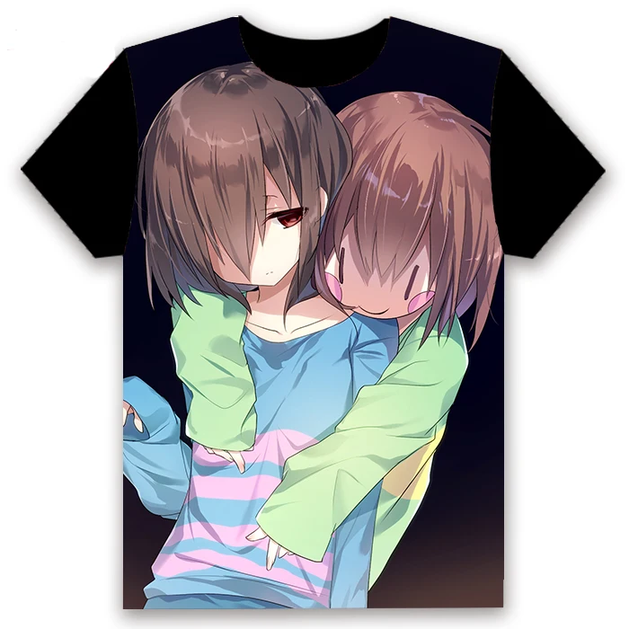 Fashion Men S T Shirt Anime Undertale Sans Frisk Chara Papyrus Game Cosplay Short Sleeve Casual Unisex Black Tee Customize Buy At The Price Of 15 In Aliexpress Com Imall Com Fashion Men S T Shirt Anime Undertale Sans Frisk Chara Papyrus Game Cosplay Short Sleeve Casual Unisex Black Tee Customize Buy At The Price Of 15 In Aliexpress Com Imall Com