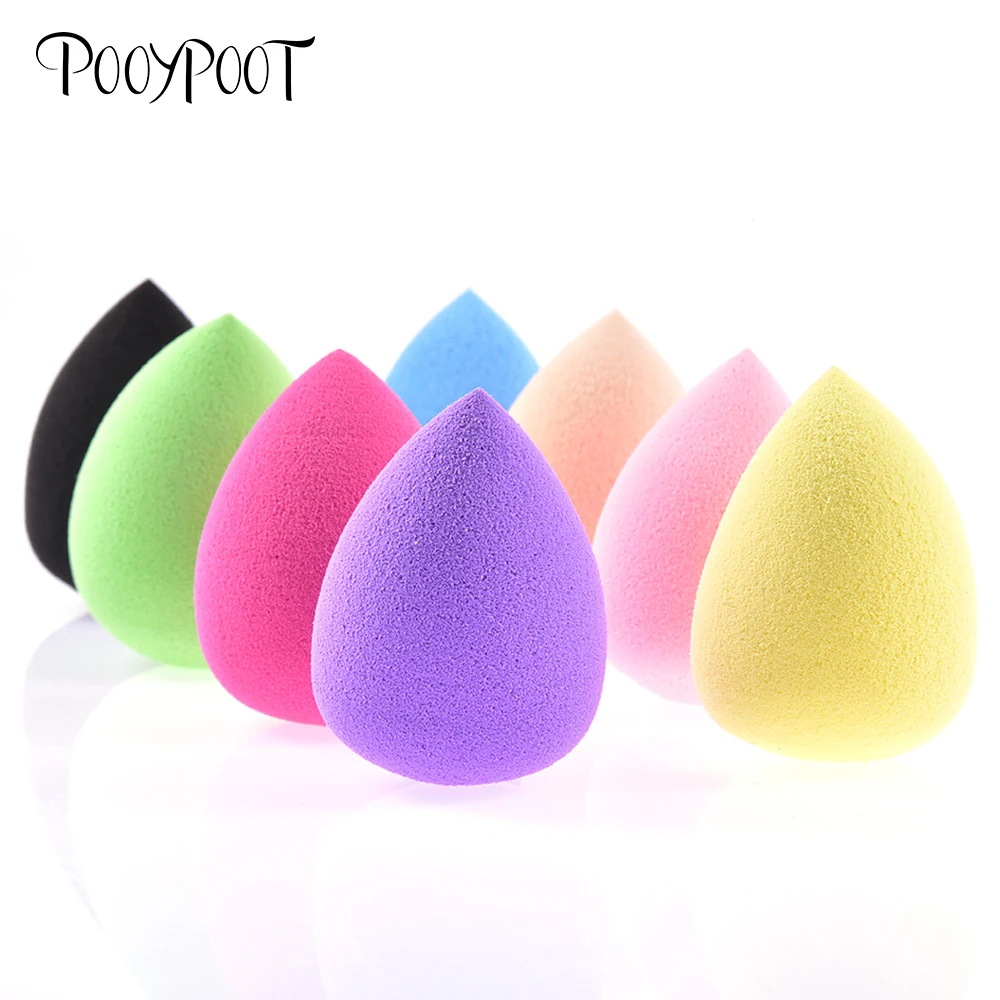 Pooypoot إسفنجات ماكياج التجميل النفخة مسحوق الجمال نفث الأساس الجمال الضروري أدوات تجميل 8 ألوان Pooypoot إسفنجات ماكياج التجميل النفخة مسحوق الجمال نفث الأساس الجمال الضروري أدوات تجميل 8 ألوان