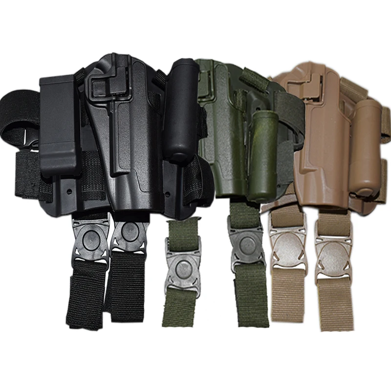 

Tactical Gun Carry Case Army Gun Colt 1911 Right Hand Left Holster Military Thigh Holster For Airsoft Air Gun Hunting Handgun