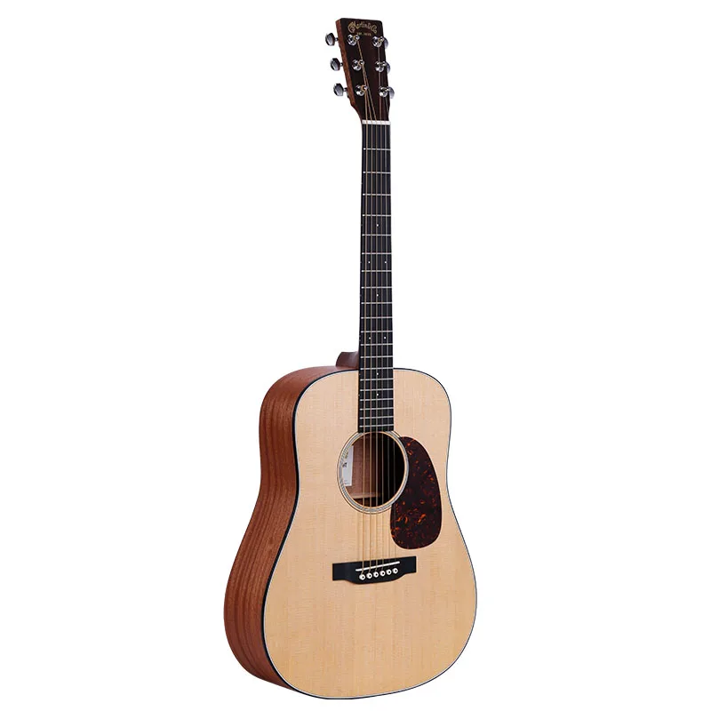 

34 Inch Mahogany Pattern HPL Textured Finish, Solid Sitka Spruce Top LX1 Little Acoustic Guitar
