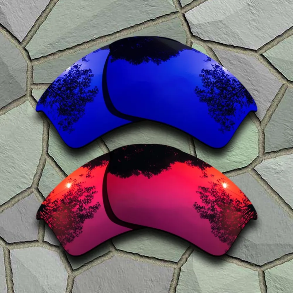 Фиолетовые синие и фиолетовые красные солнцезащитные очки поляризованные Сменные линзы для Oakley Half Jacket 2,0 XL