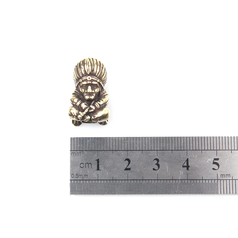 Brass-Indians-Knife-beads-Pendant-Umbrella-Rope-Umbrella-Fall-DIY-Handmade-Accessories-EDC-Outdoor-Tools-Paracord