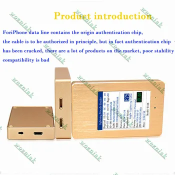 

Third-generation for iphone cable tester is true and false detector Authenticity recognizer manufacturer home furnishings