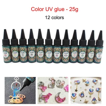 

UV Resin 25g Ultraviolet Curing Epoxy Resin for DIY Jewelry Making Craft Decoration Casting Coating HSJ88