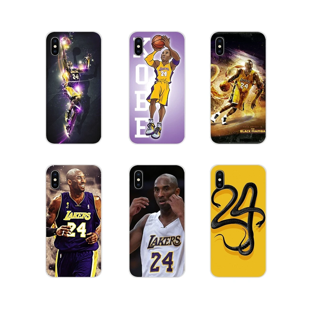 

Basketball Star Black Mamba Kobe Bryant TPU Case For Huawei G7 G8 P7 P8 P9 P10 P20 P30 Lite Mini Pro P Smart Plus 2017 2018 2019