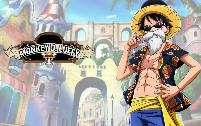 Japan Anime One Piece Monkey D Luffy Dressrosa Corrida Colosseo Costumi Cosplay Girasole Camicia Casual Tops Shirt Casual Casual Shirtshirt Shirt Aliexpress