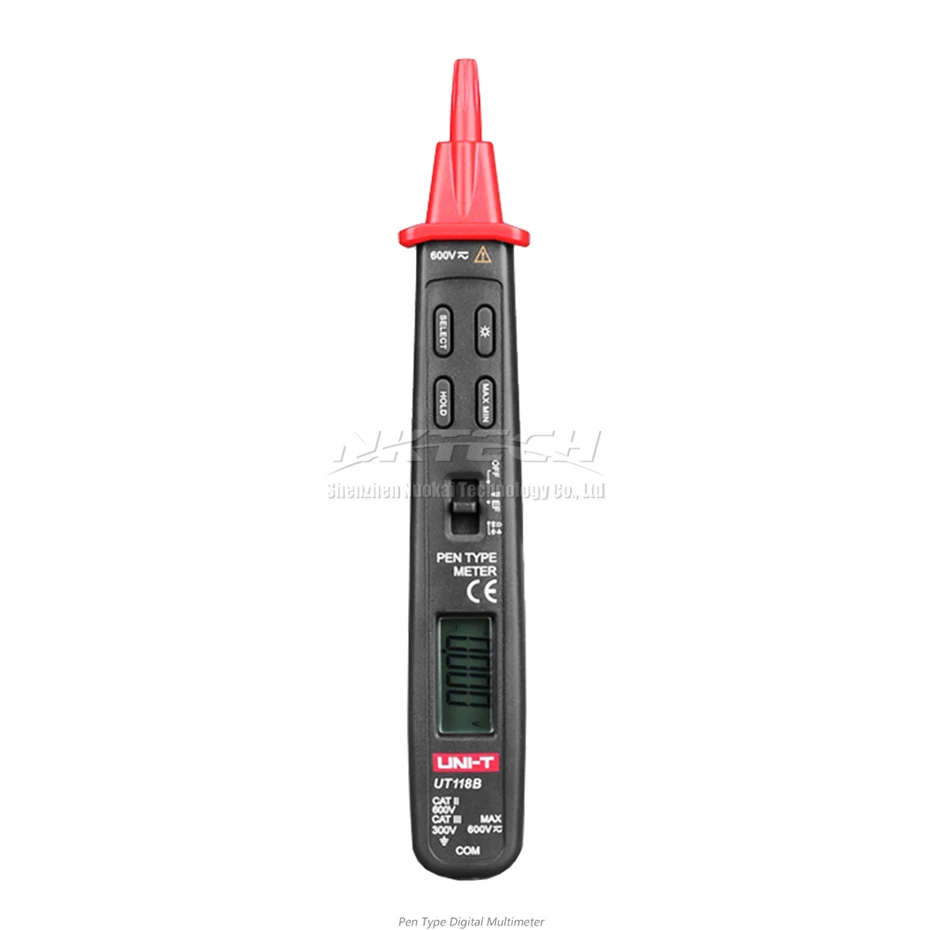 Цифровой мультиметр в форме ручки UNI T UT118B 3000 отсчетов напряжение постоянного и