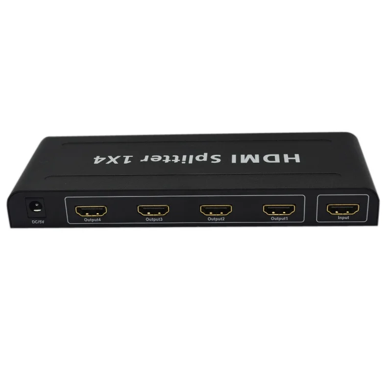 4 Порты и разъёмы HDMI Splitter 1 в из Аудио Видео V1.3b 1080 P 1x4 К усилители домашние для HD ТВ