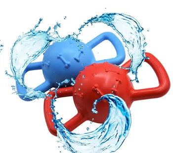 

Funny Pet Dog Toys Nontoxic Bite Resistant Toy Ball for Pet Dogs Puppy Dog Food Treat Feeder Tooth Cleaning Ball TPR floating