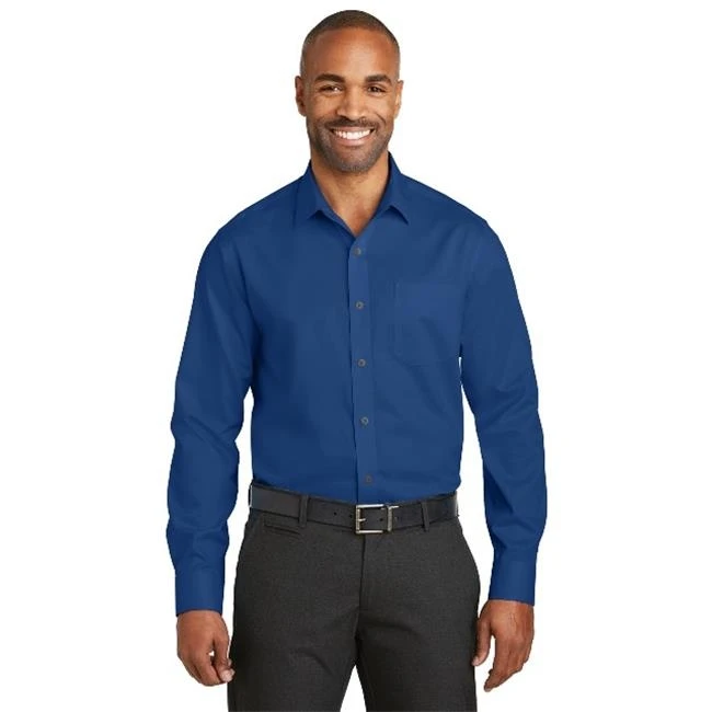 Red House RH80 Slim Fit Non-Iron Twill Shirt Blue Horizon - Small