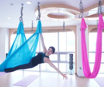 5 meters Aerial Yoga Hammock Elasticity Swing Multifunction Anti gravity Yoga training