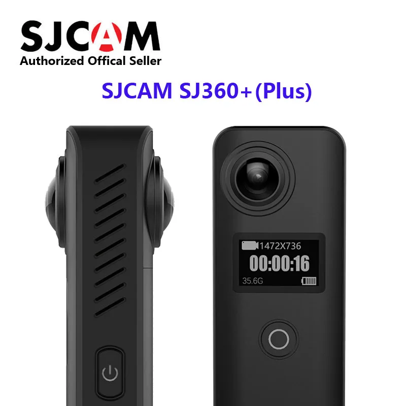 Original SJCAM SJ360+ Wifi Panoramic VR Camera Dual Fish Eyes Lens Handheld 1080P 30fps HD 720 Degree Mini Sport Action Camera