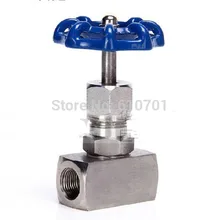 J13W-160P DN6 1/" DN10 3/8" DN15 1/" DN20 3/4" DN25 " с внутренней резьбой нержавеющей стали 316/304/201 углерода высокого давления игольчатый клапан