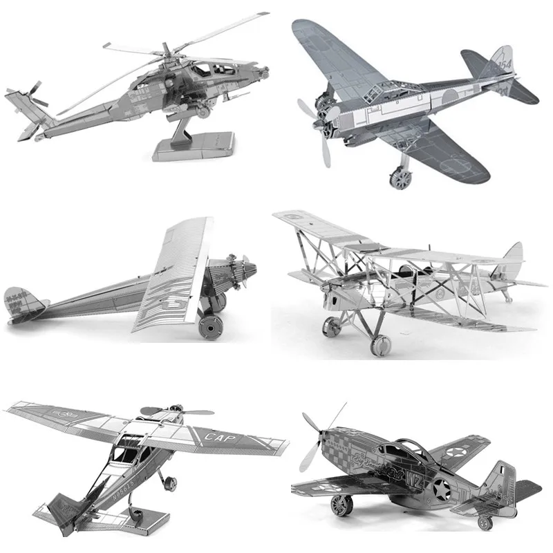 Various Kinds Fighter Aircraft Plane Helicopters 3...