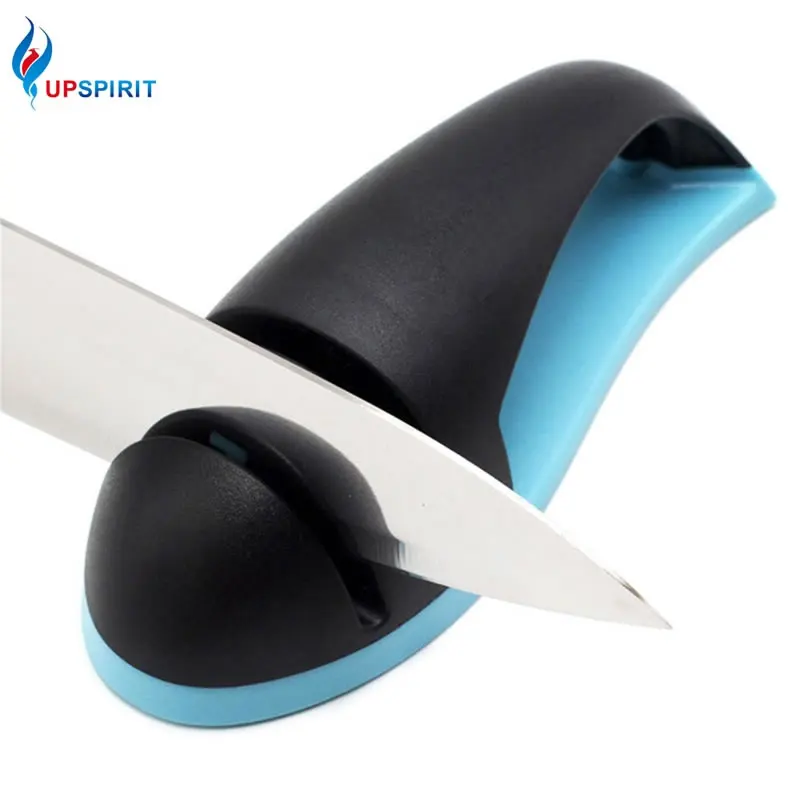 

Upspirit Stainless Steel Knife Sharpener Blade Sharpening Stone Knives Scissors Whetstone 2 Stage Grinder Kitchen Accessories
