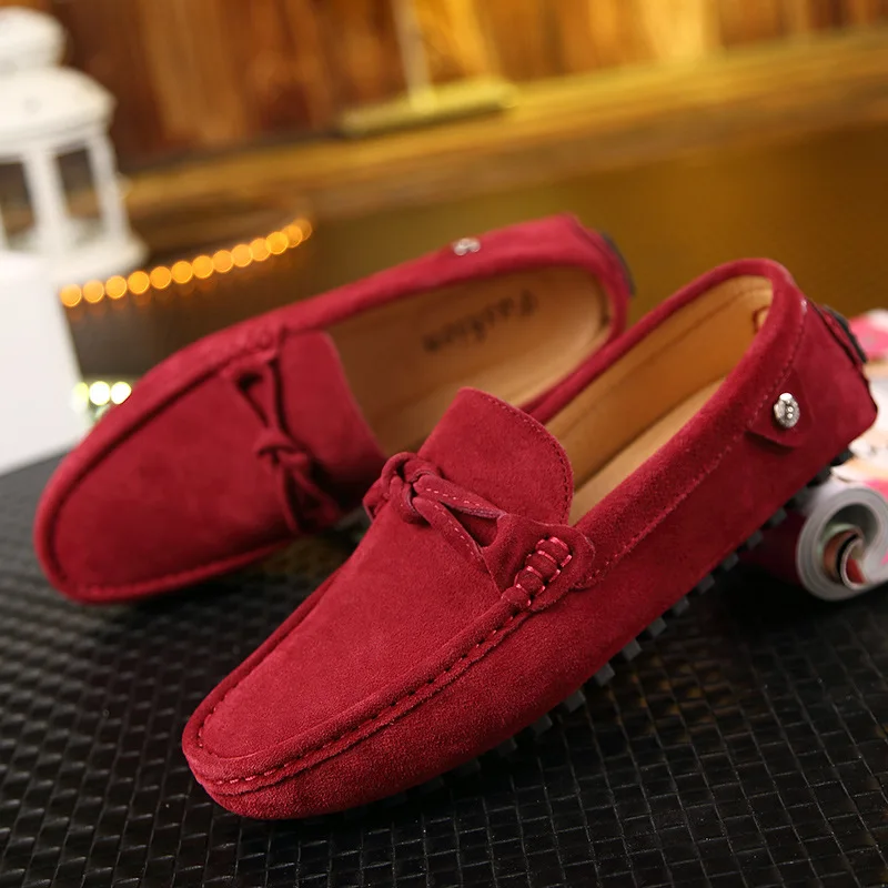 Homens Green Sapatos Couro Casuais Respirável red De Primavera brown Doug 2018 blue black RBqrWRw8