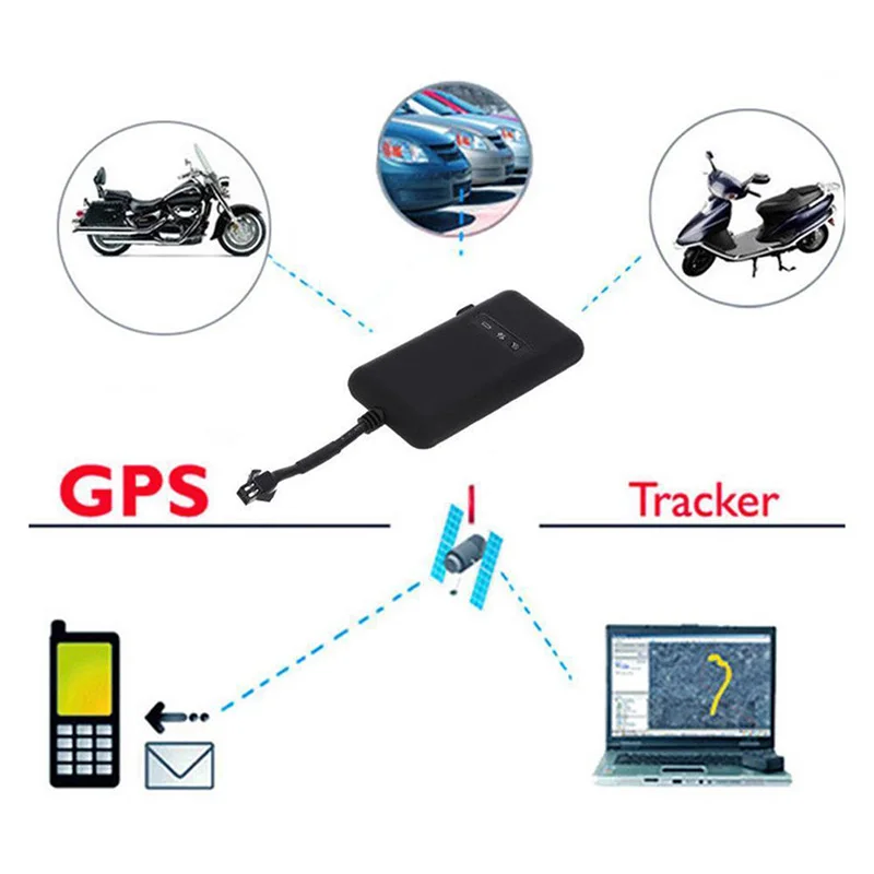 Мини-автомобиль gps-маячок в реальном времени локатор отслеживание GSM/GPRS автомобиль мотоцикл Противоугонный в реальном времени