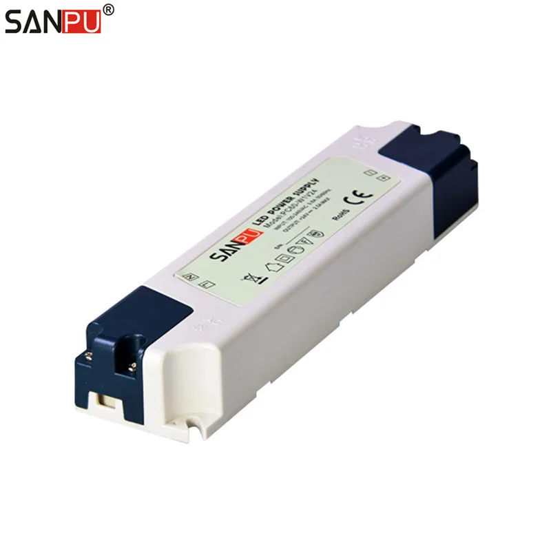 SANPU SMPS 24v 60w LED Driver 2a Constant Voltage Switching Power Supply for LEDs IP44 110v 220v ac to dc Lighting Transformer |
