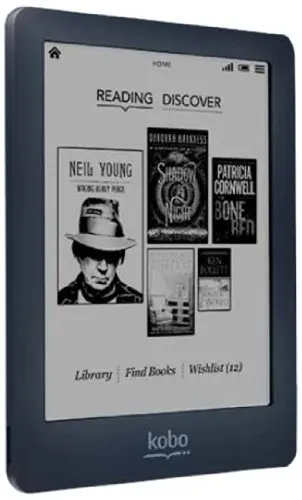 Оригинальный Kobo Glo eBook Reader E-ink 6 дюймов 768x1024 wifi сенсорный экран Встроенный свет 2 ГБ