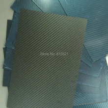 HCF007 DHL+ 10 шт. 1,5X200X300 мм /полный углеродного волокна саржевая матовая пластина/лист/доска