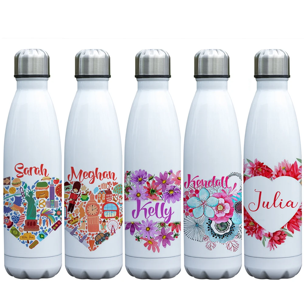 Water Bottle Customized Vacuum Thermos Stainless Steel Water Bottle ...