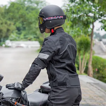 

Motor jacket summer shatter-resistant suit mesh breathable motorcycle suit jacket racing suit knight equipment with protective
