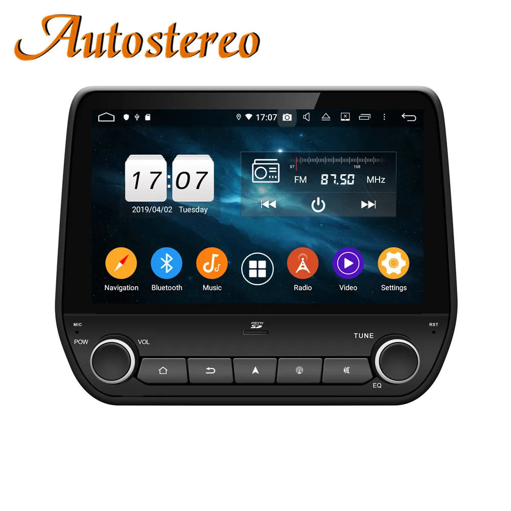 Excellent DSP MAX64GB Android 9 Car NO DVD Player GPS navigation For Ford Ecosport/Fiesta 2018 19 head unit multimedia radio tape recorder 2
