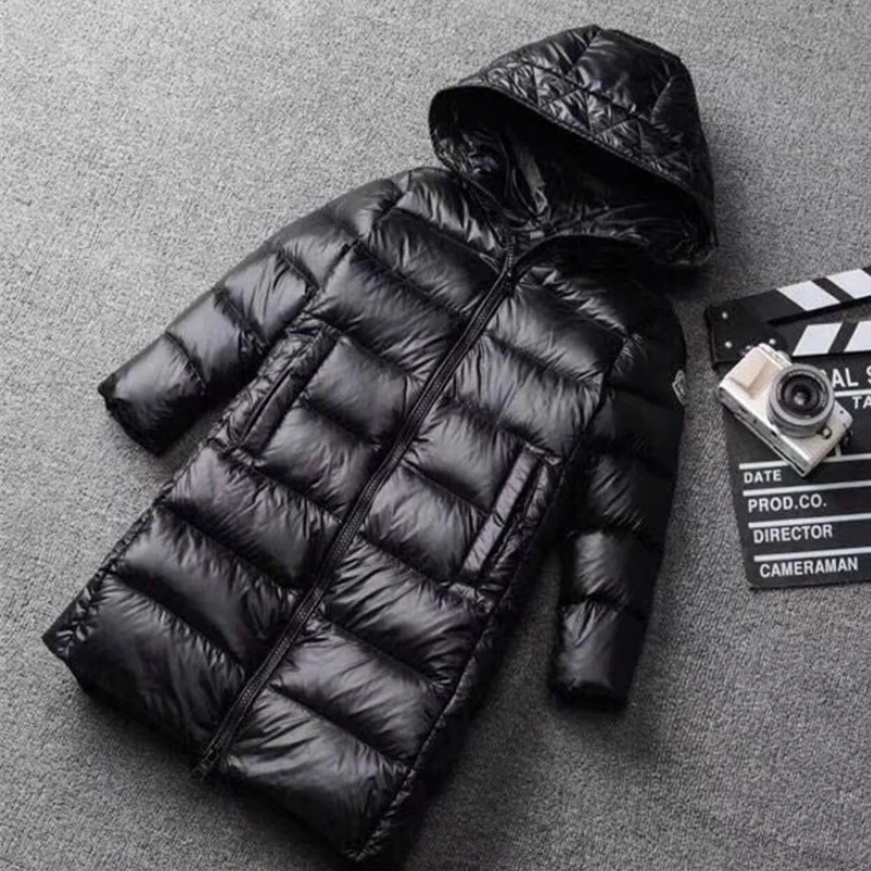 

Boys Down Jacket Ultra-light White Duck Down Jacket for Girls Winter Coats Warm Kids Snowsuits Winter Overcoat 1-14 Years