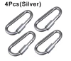 4Pcs silver