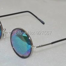 Радуга линза в металлической оправе очки-калейдоскопы