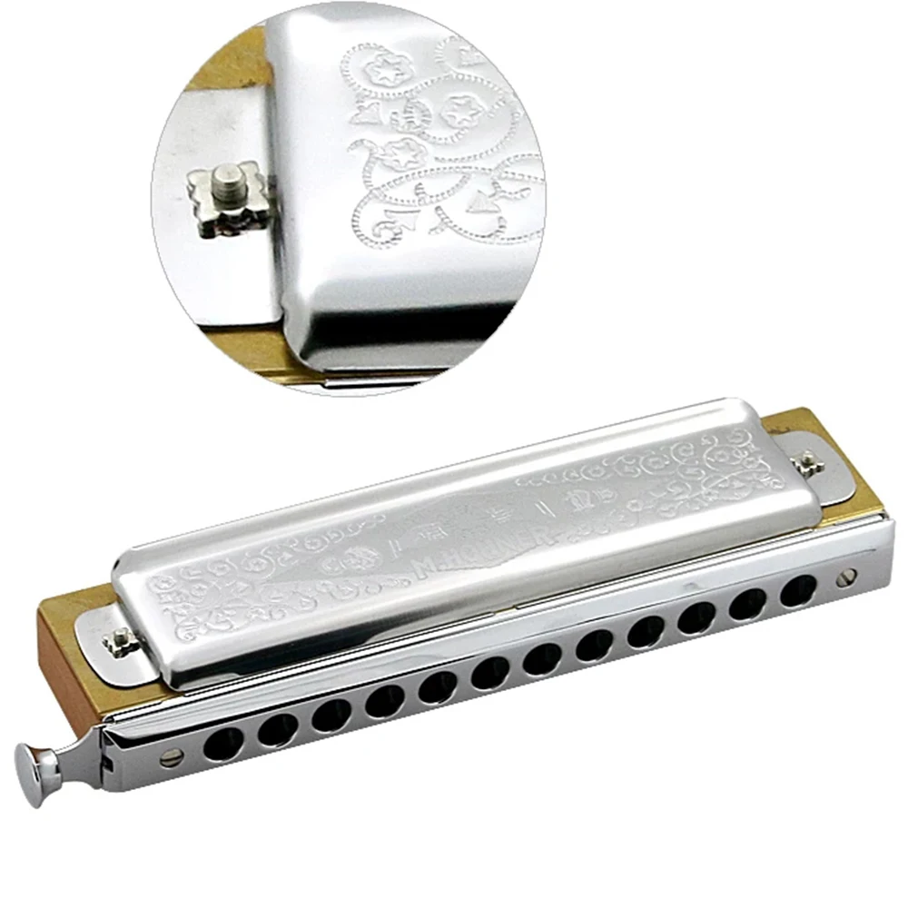 Hohner Super chromonics 270 Deluxe хроматическая гармоника с 12 отверстиями инструменты для рта