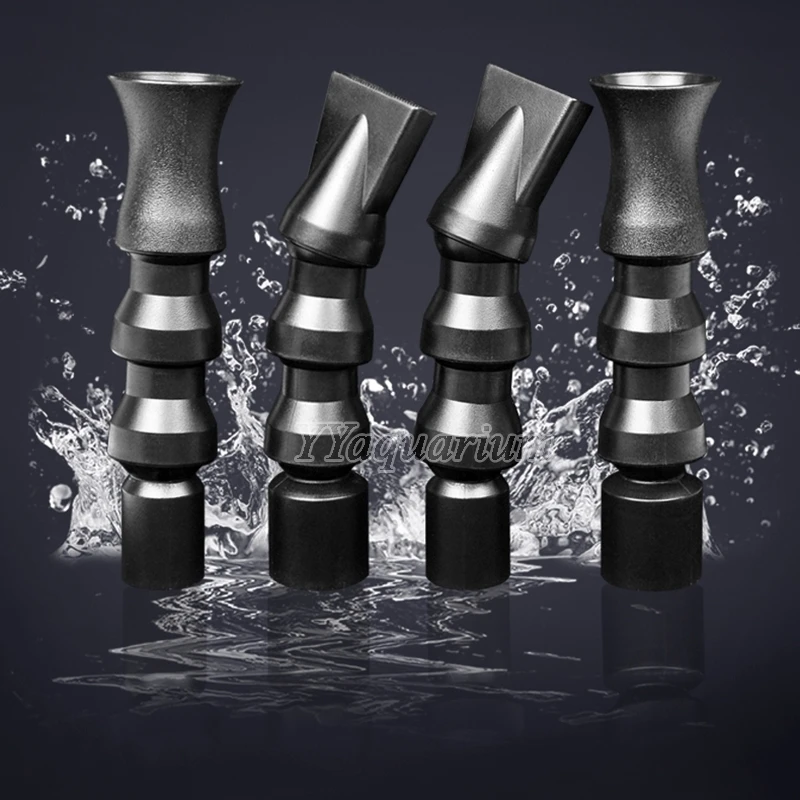 

20/25mm Aquarium Elbow Duck Tornado Bill Flat Nozzle water 360 Outflow Connect Fish Pump Sump Tube Pipe Outlet End Return Outlet