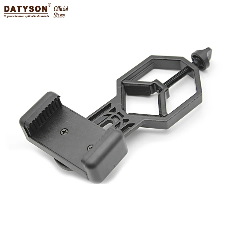 Universal Metal Telescope Phone Adapter Mount - Compatible with Binocular Monocular Spotting Scope Telescope and Microscope  