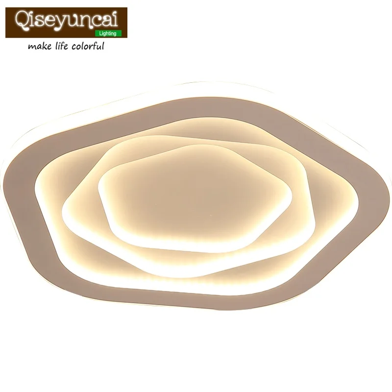 

Qiseyuncai Nordic style rose warm romantic bedroom led ceiling lamp creative personality simple modern wedding room lamps