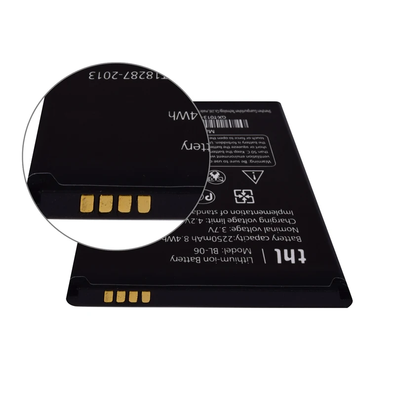 SIYAA оригинальный мобильный телефон Батарея BL 06 BL06 08 BL08 W100 W200 для THL T6 Pro T6S W200S W200C W100S