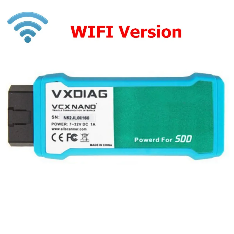 VXDIAG VCX нано USB и Wifi версия JLR SDD V154 для Land Rover и Jaguar 2 в 1 Авто Профессиональный диагностический сканер инструмент - Цвет: WIFI VERSION