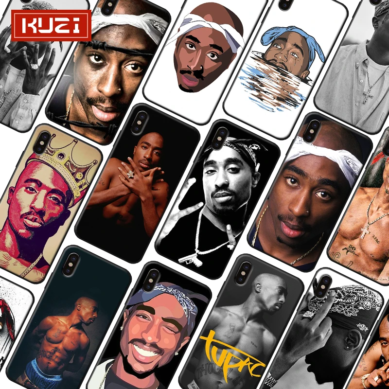 Чехол для телефона Tupac и Biggie iPhone 11 Pro Max 2019 Мягкий силиконовый чехол |