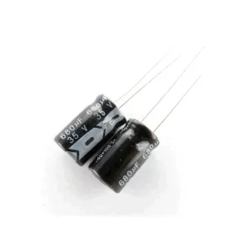 

Free shipping 500pcs 680UF 35V 10*20mm electrolytic capacitor,35V 680uf microfarad capacitors