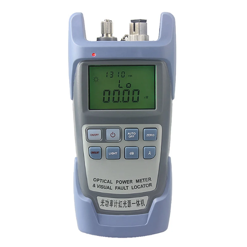 

optical power meter with 10km Laser source Visual Fault locator, -70 10dBm 10mw 10km Fiber Optic Cable Tester