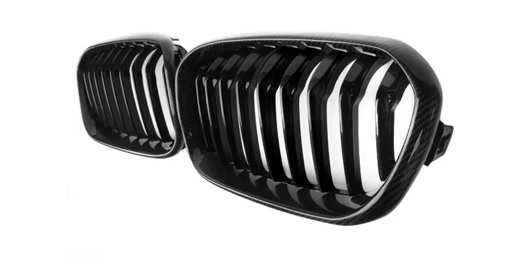 F20 углеродное волокно Автомобиль Стайлинг Черный Гонки решетка грили для bmw 1 серии f20 f21 116d 118i 120d M140i почек сетки