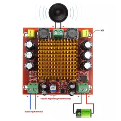 150 W TPA3116 подойдет как для повседневной носки, так канальный цифровой усилитель звука с предусилитель NE5532 класса D TPA3116D2 DC12-24V сабвуфер