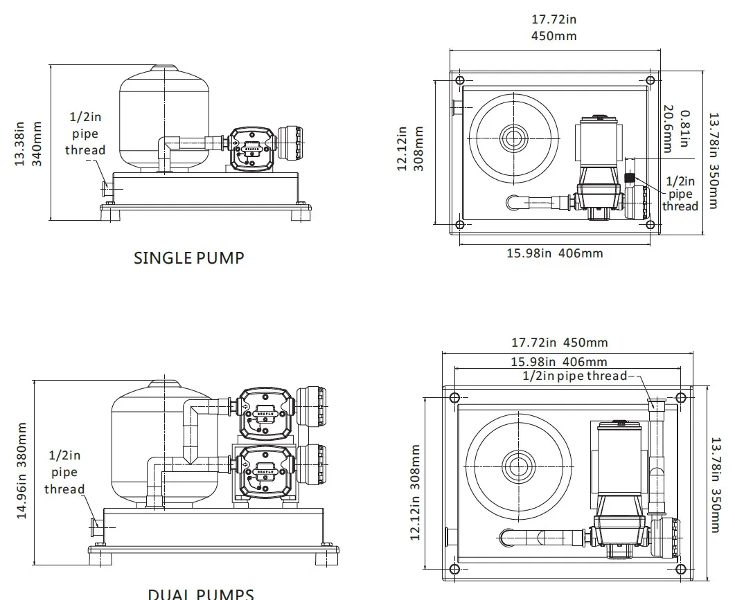 Water Booster System - High Volume