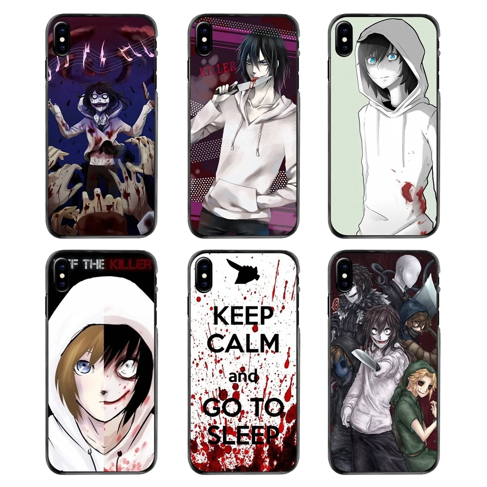 Jeff the killer Horror Animation аксессуары чехол для телефона Samsung Galaxy A3 A5 A7 A8 J1 J2 J3 J5 J7 Prime 2015 2016