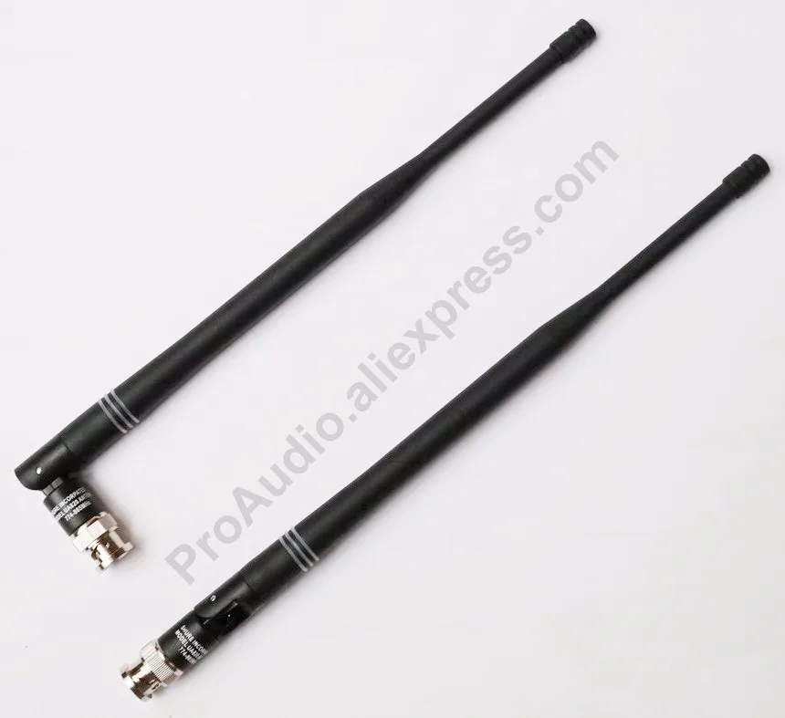 2 x OEM 774-865MHz 10.1" Antenna BNC Connectors for SHURE UHF Wireless Receiver